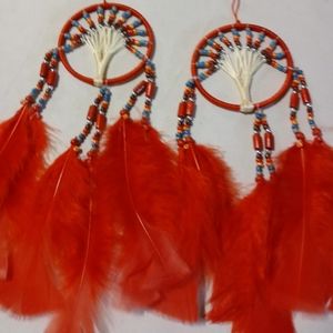 2 Artisanal Handmade Dreamcatchers